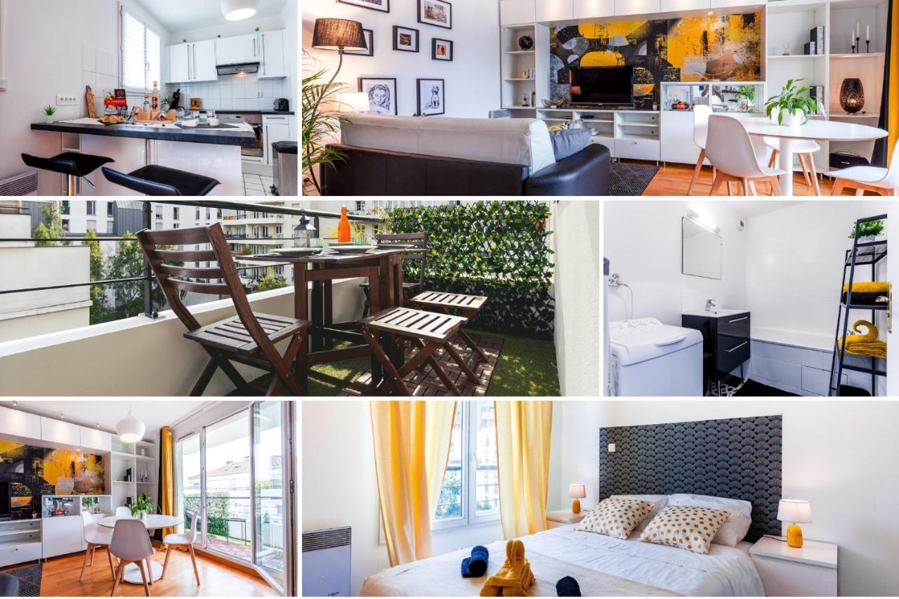 Anja - Top Hote Paris - 6 Personnes Balcon Parking Saint-Denis  Exterior foto